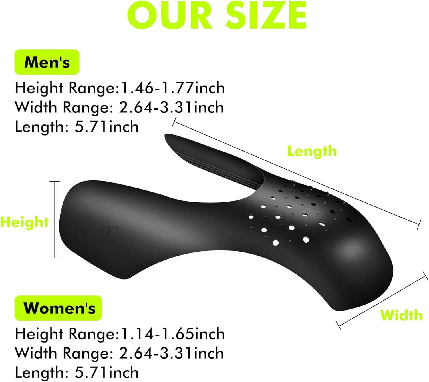 Crease Protectors for Air Force 1, Jordan 1, and Dunk Low - Set of 4 Pairs